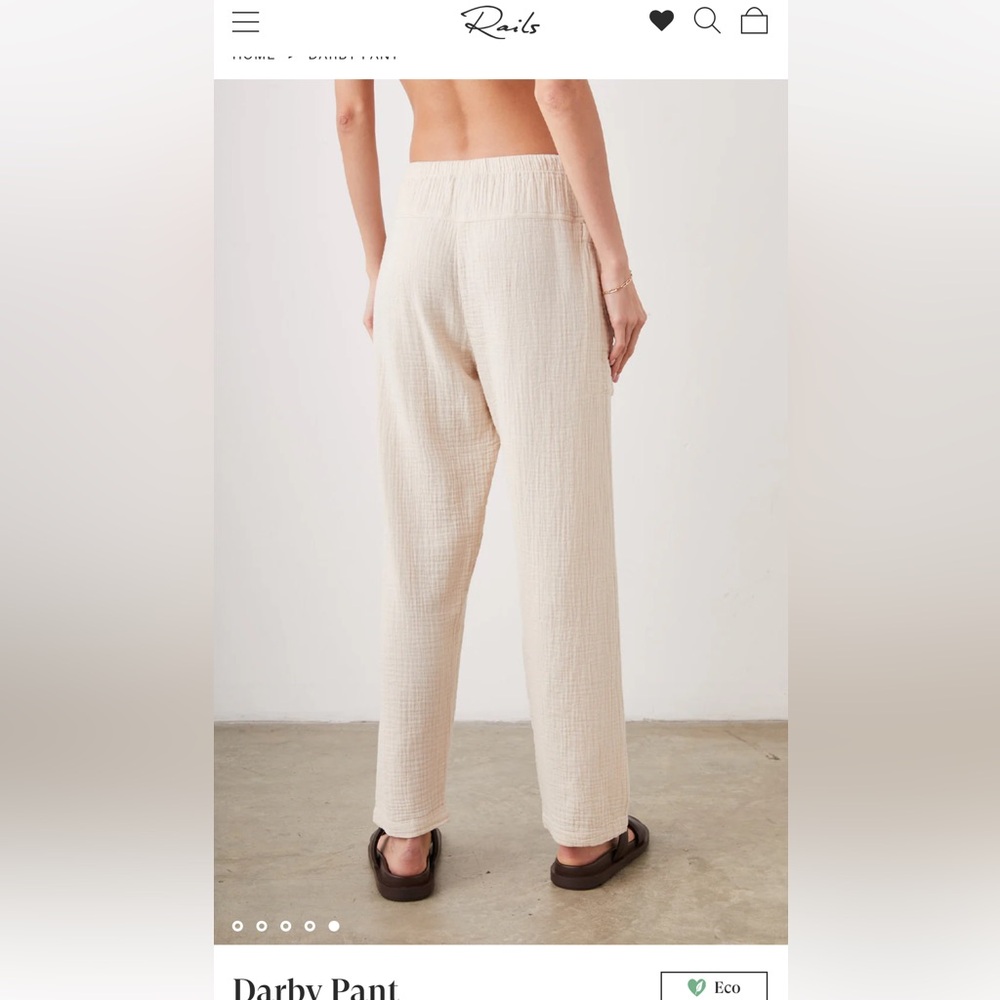 Rails Linen Pants - image 6